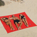 Sábana de playa Ôbaba XXL+ Saint James Rouge